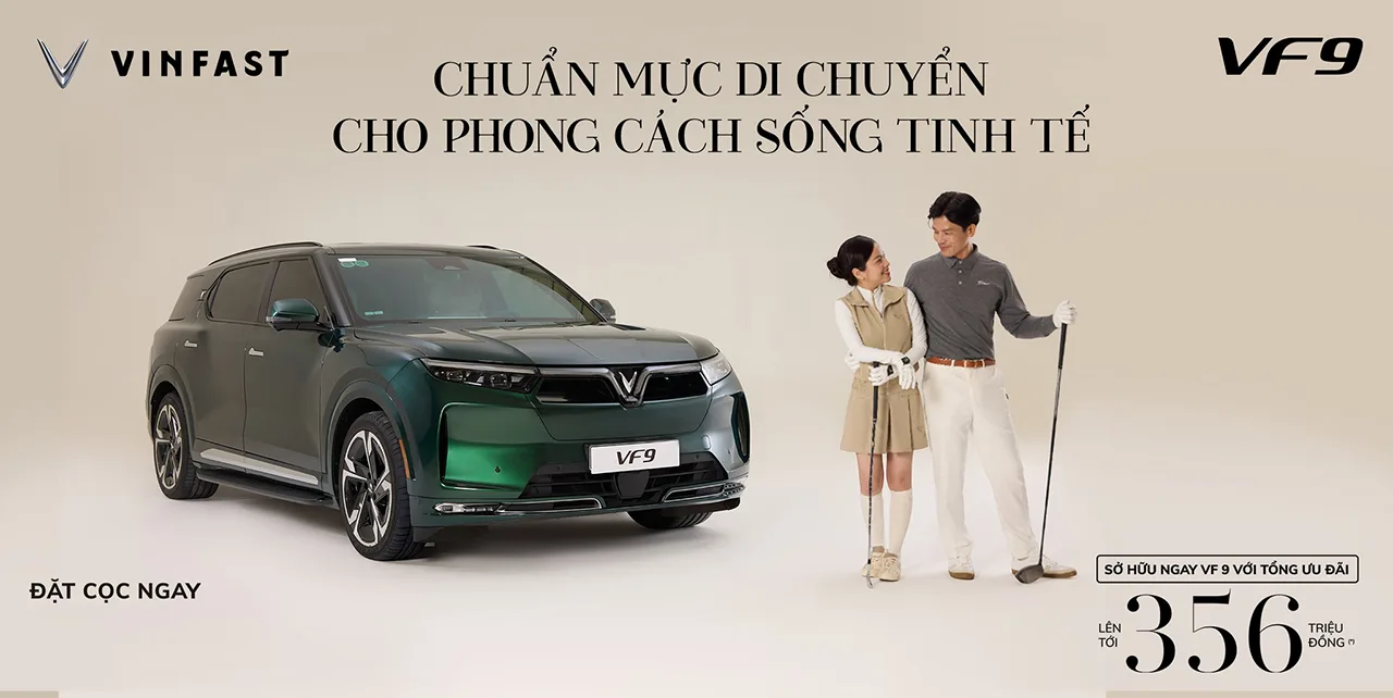 VF 9 - CHUẨN MỰC DI CHUYỂN CHO PHONG CÁCH SỐNG TINH TẾ