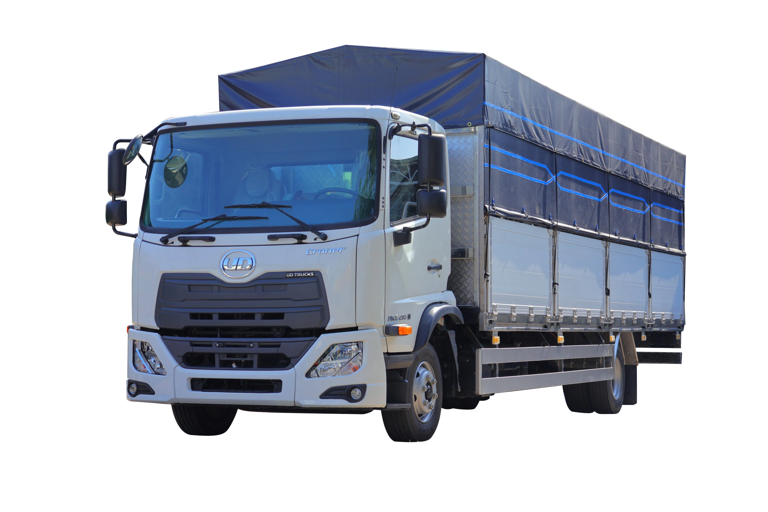XE TẢI UD TRUCKS MKE 210 THÙNG MUI BẠT 6.8M WB5500 CDN
